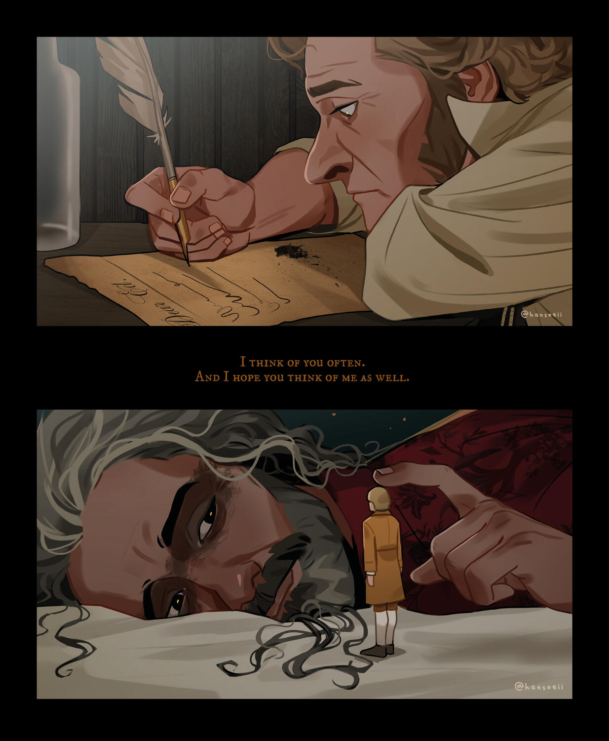 I think of you often