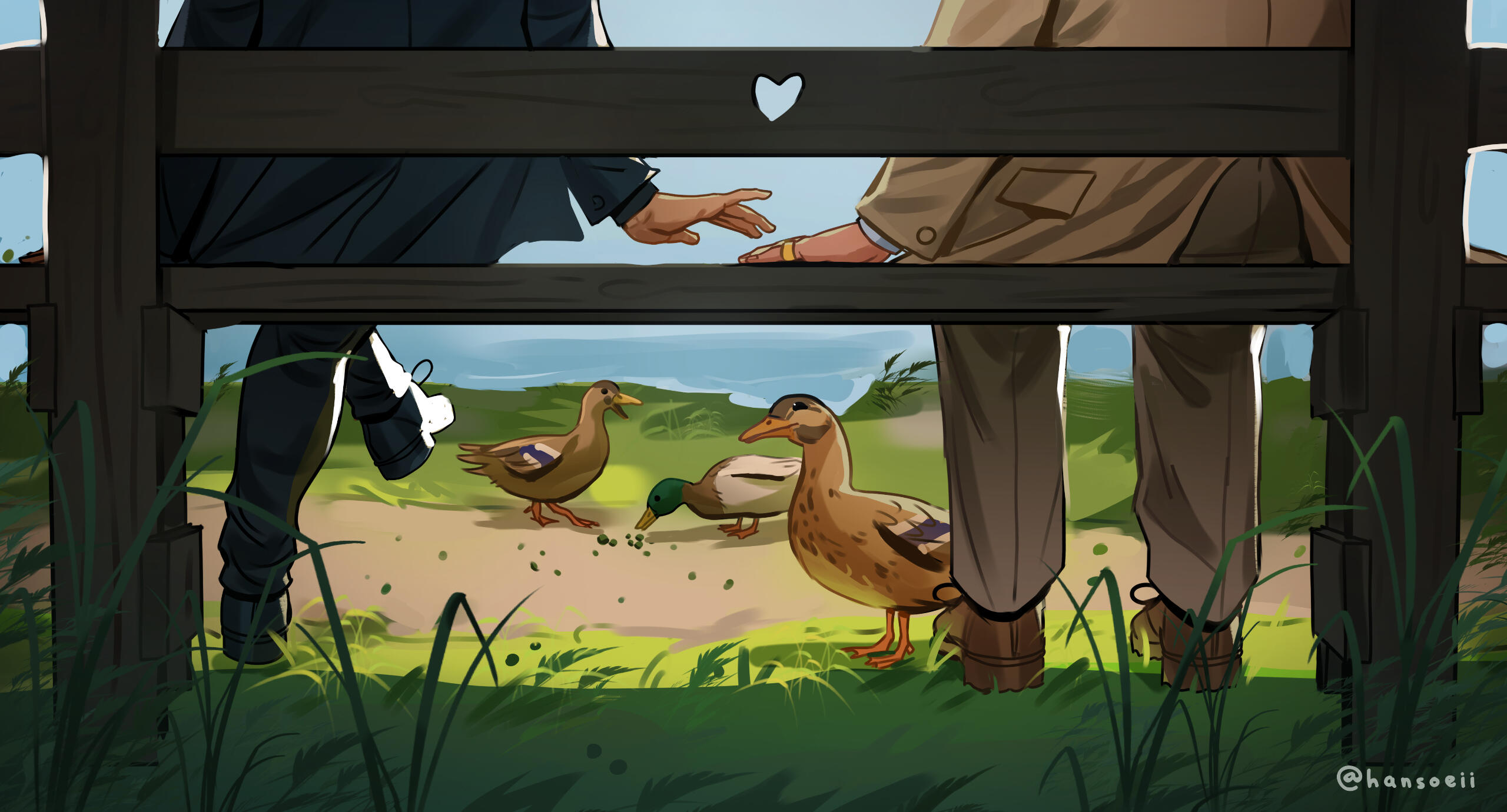 One day they might be brave enough