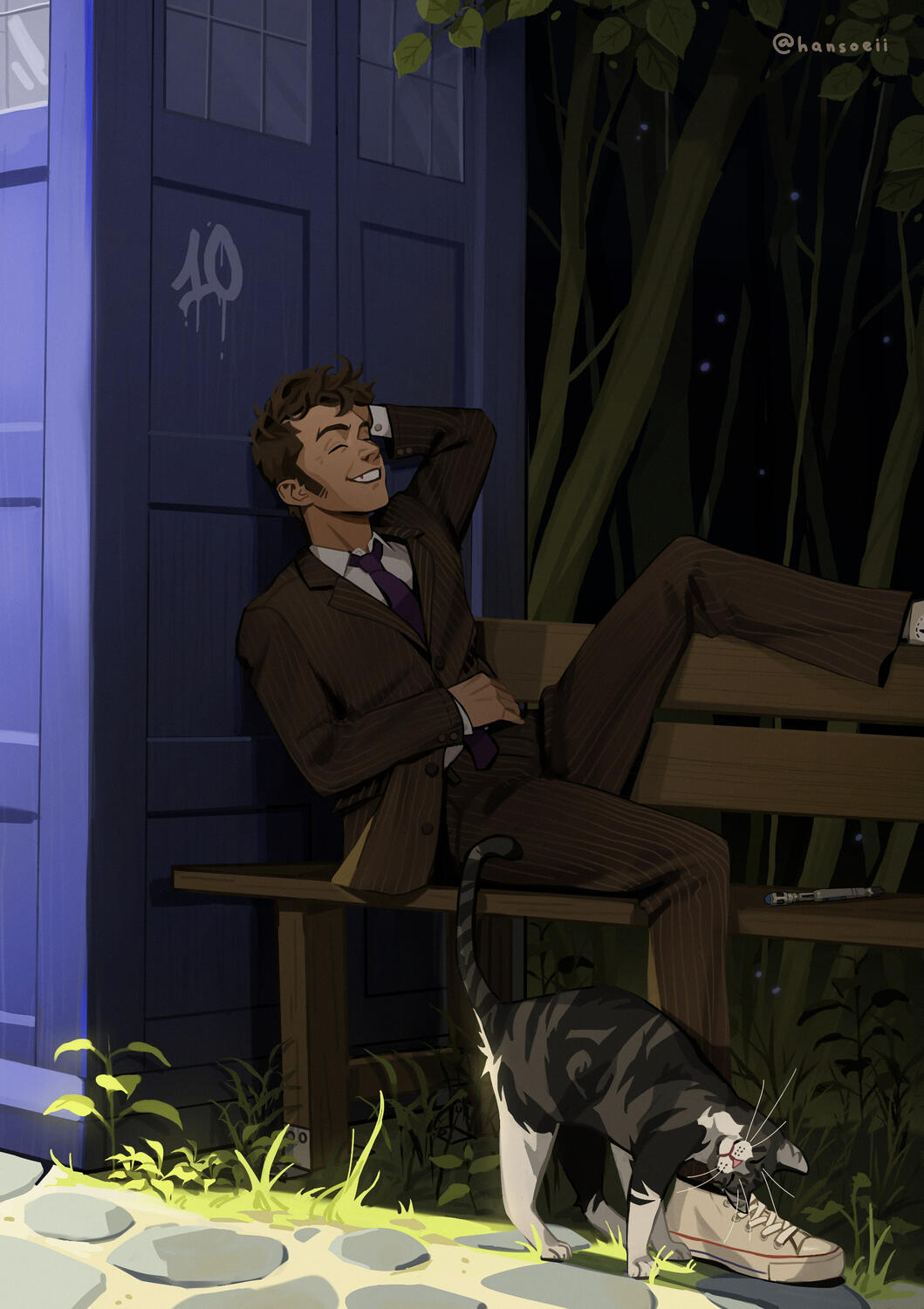 The Doctor on a break