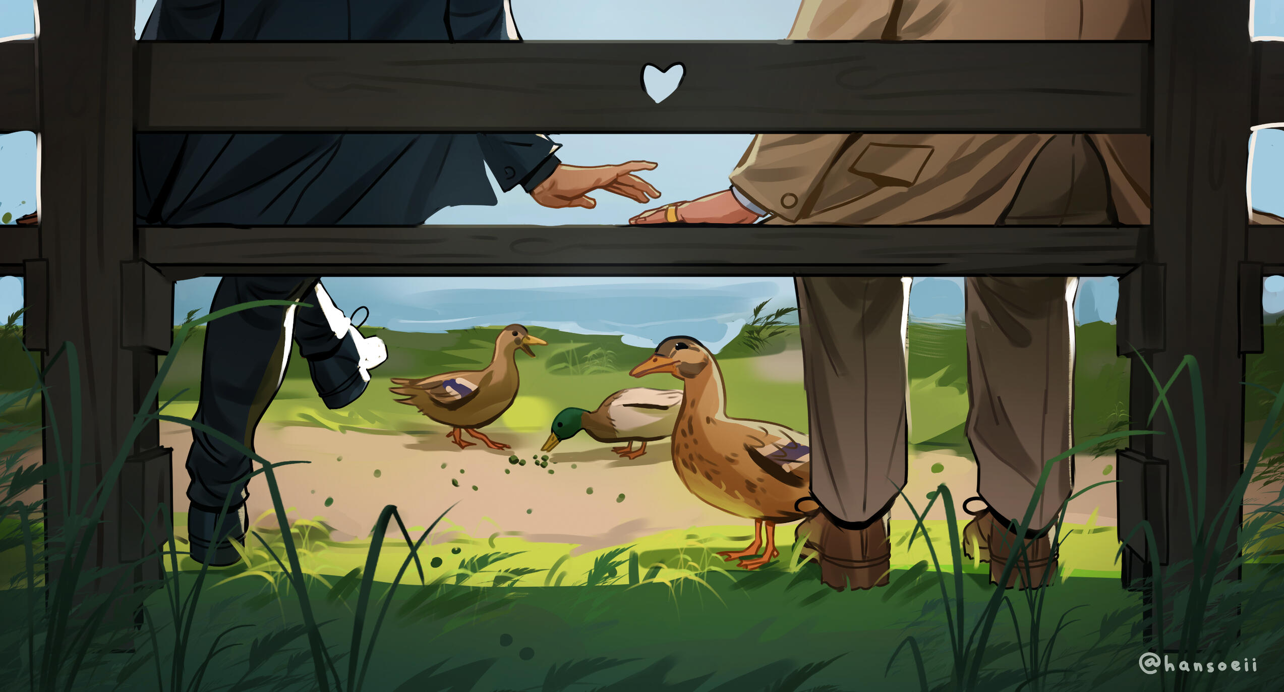 one day they might be brave enough